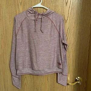 The North Face Mauve Pullover Hooded Long-Sleeve Medium